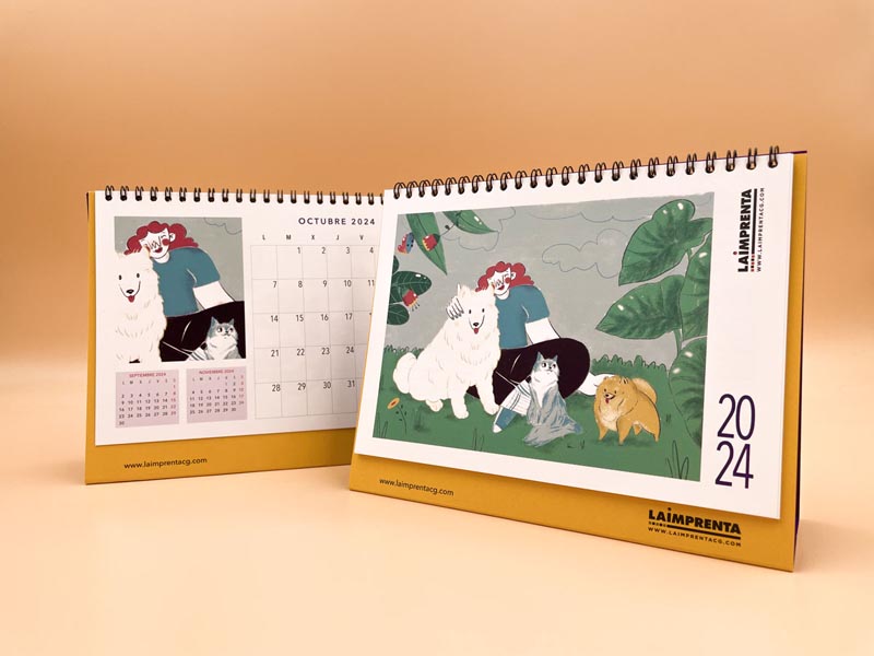 Ana Fernández ilustradora calendario